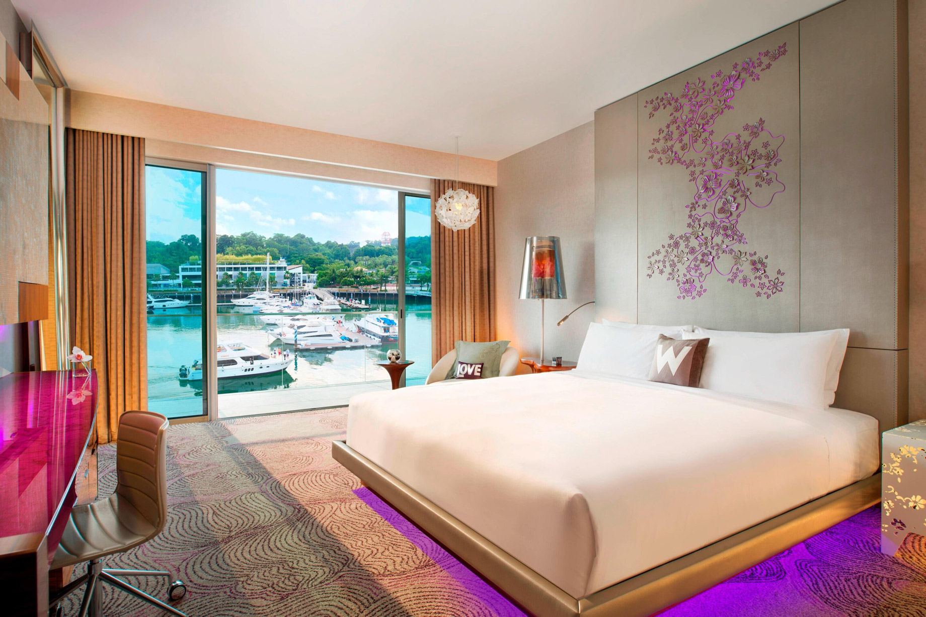 W Singapore Sentosa Cove Hotel – Singapore – Spectacular King Guest Room