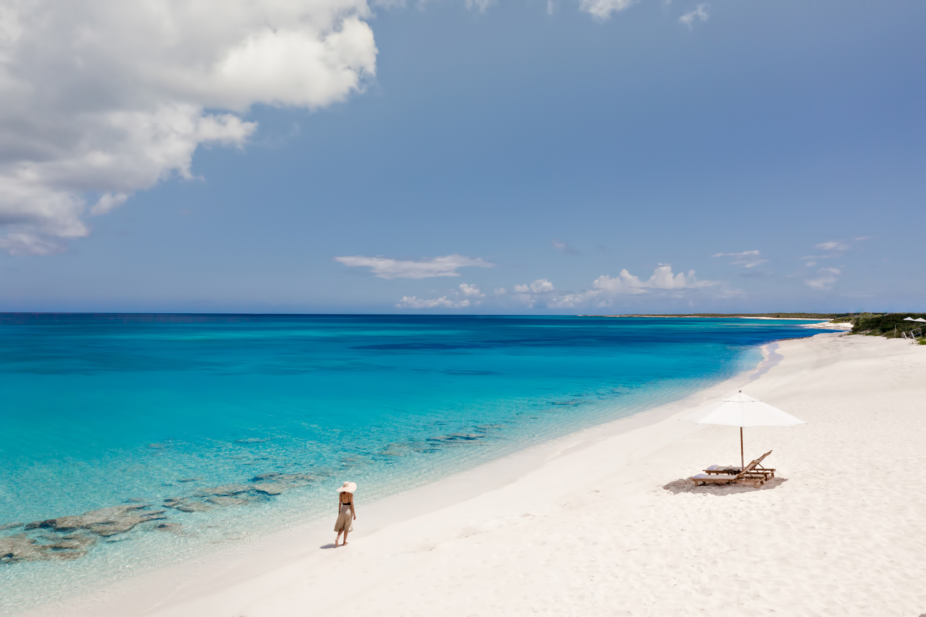 Amanyara Resort – Providenciales, Turks and Caicos Islands – White Sand Beach