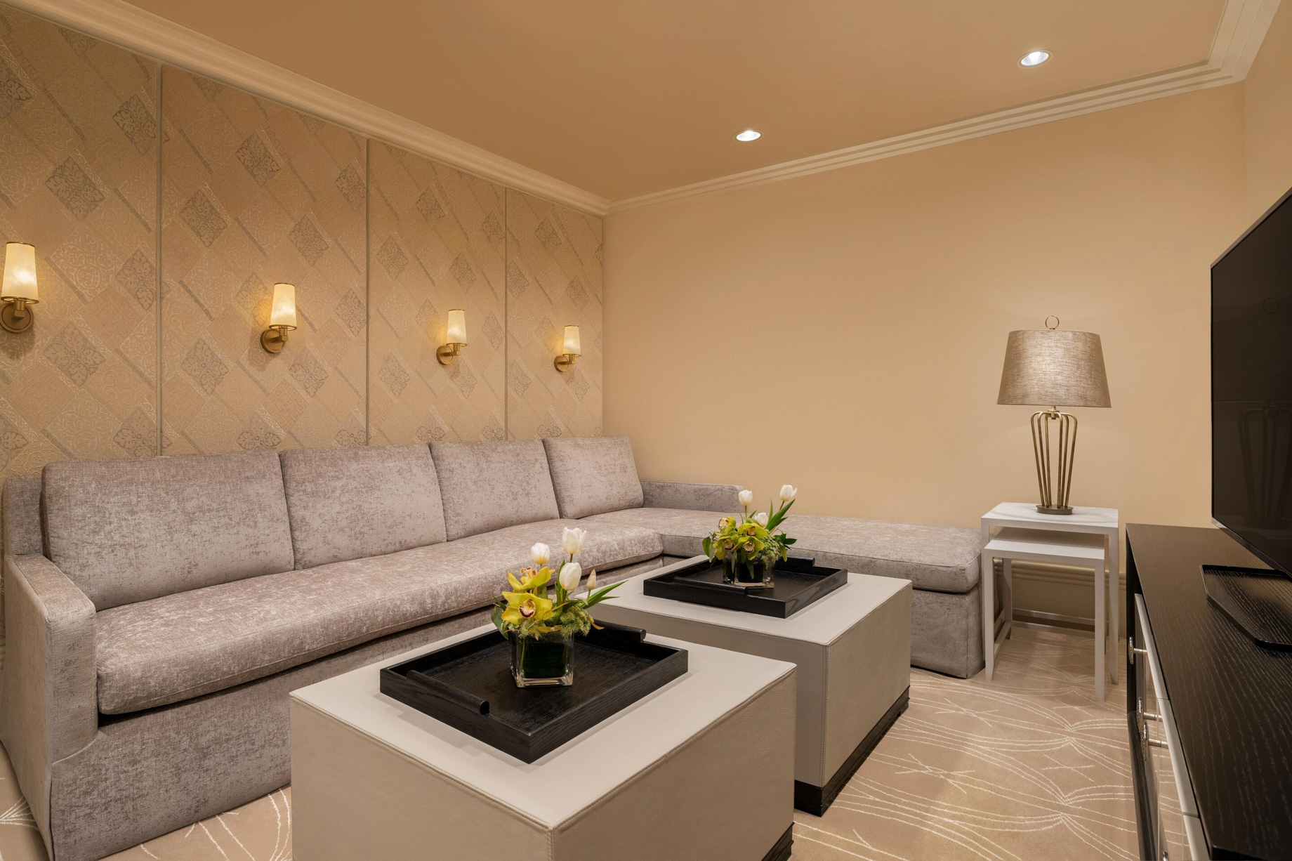 The St. Regis Cairo Hotel – Cairo, Egypt – Royal Suite Media Room