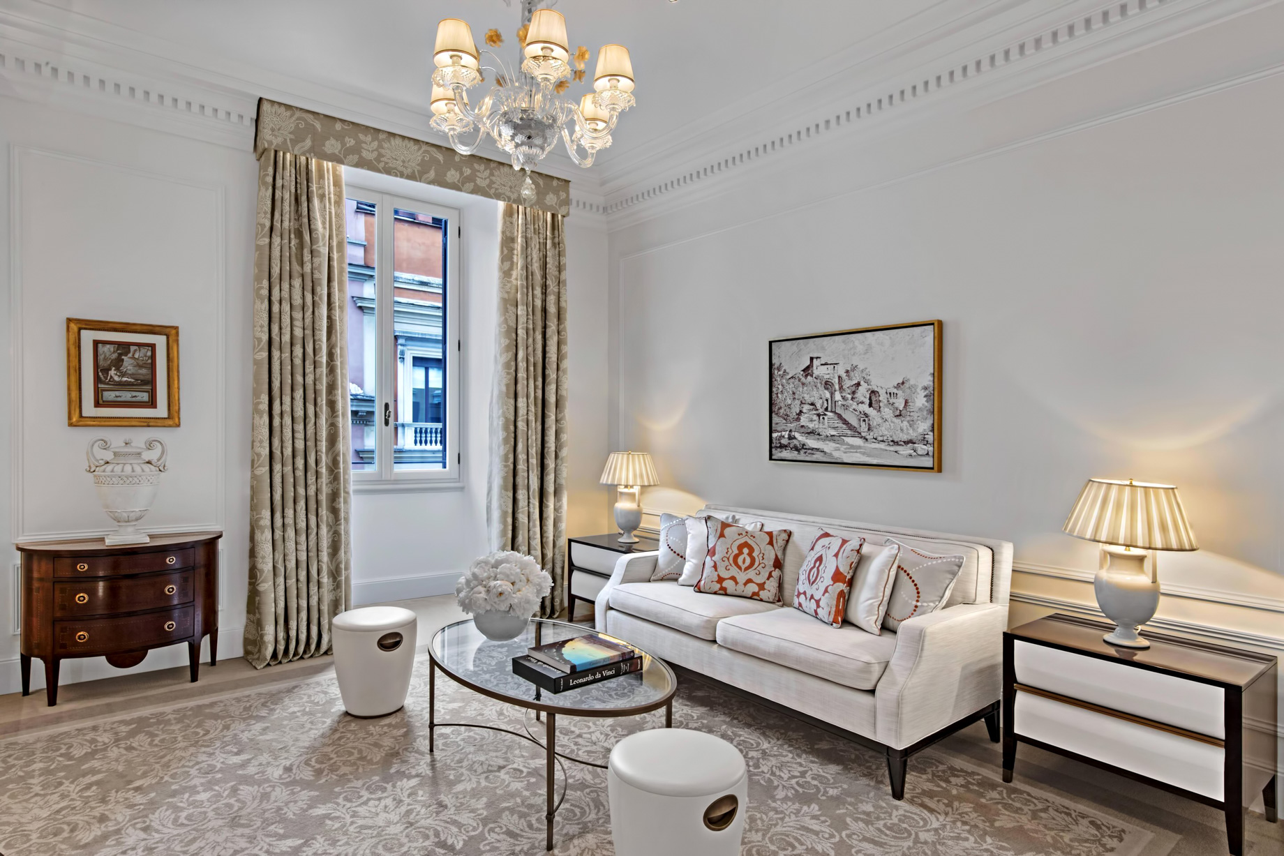 The St. Regis Rome Hotel - Rome, Italy - St. Regis Suite Living Area