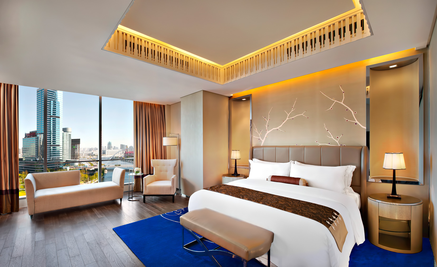 The St. Regis Tianjin Hotel – Tianjin, China – St. Regis Suite Bedroom