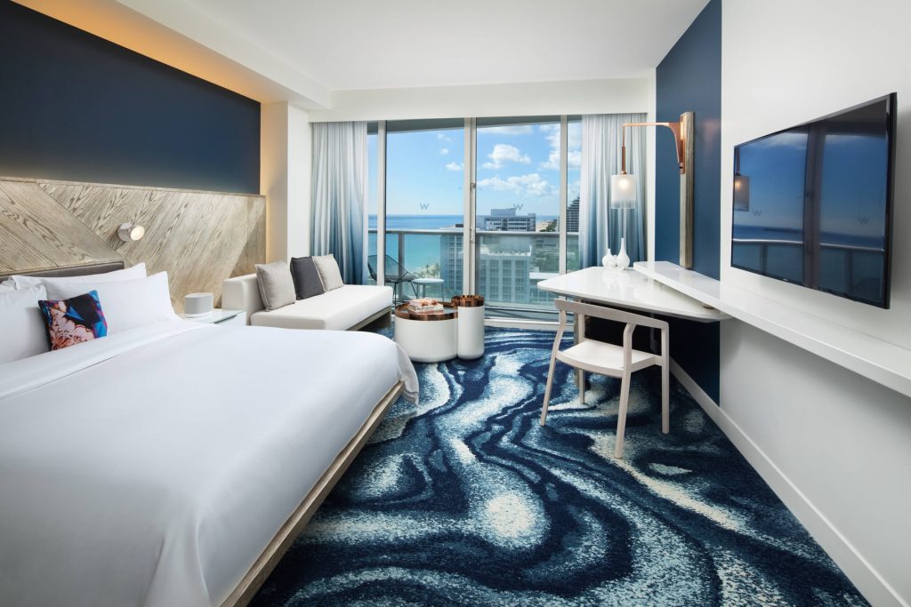 W Fort Lauderdale Hotel - Fort Lauderdale, FL, USA - Spectacular Ocean View King Guest Room