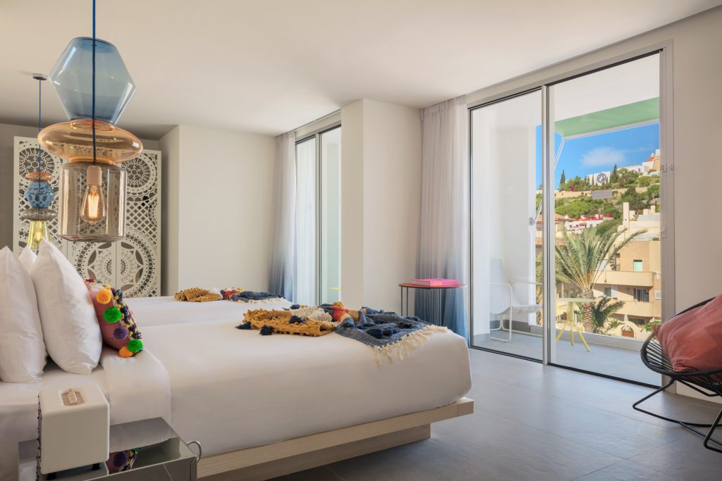 W Ibiza Hotel - Santa Eulalia del Rio, Spain - Wonderful Twin Guest Bedroom_