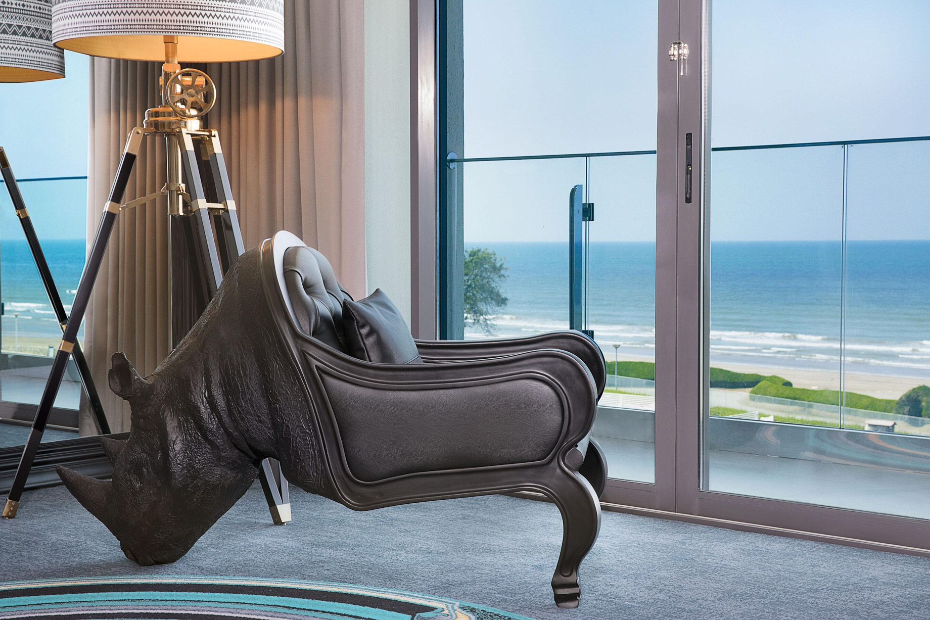 W Muscat Resort - Muscat, Oman - Marvelous Suite Rhino Chair Detail