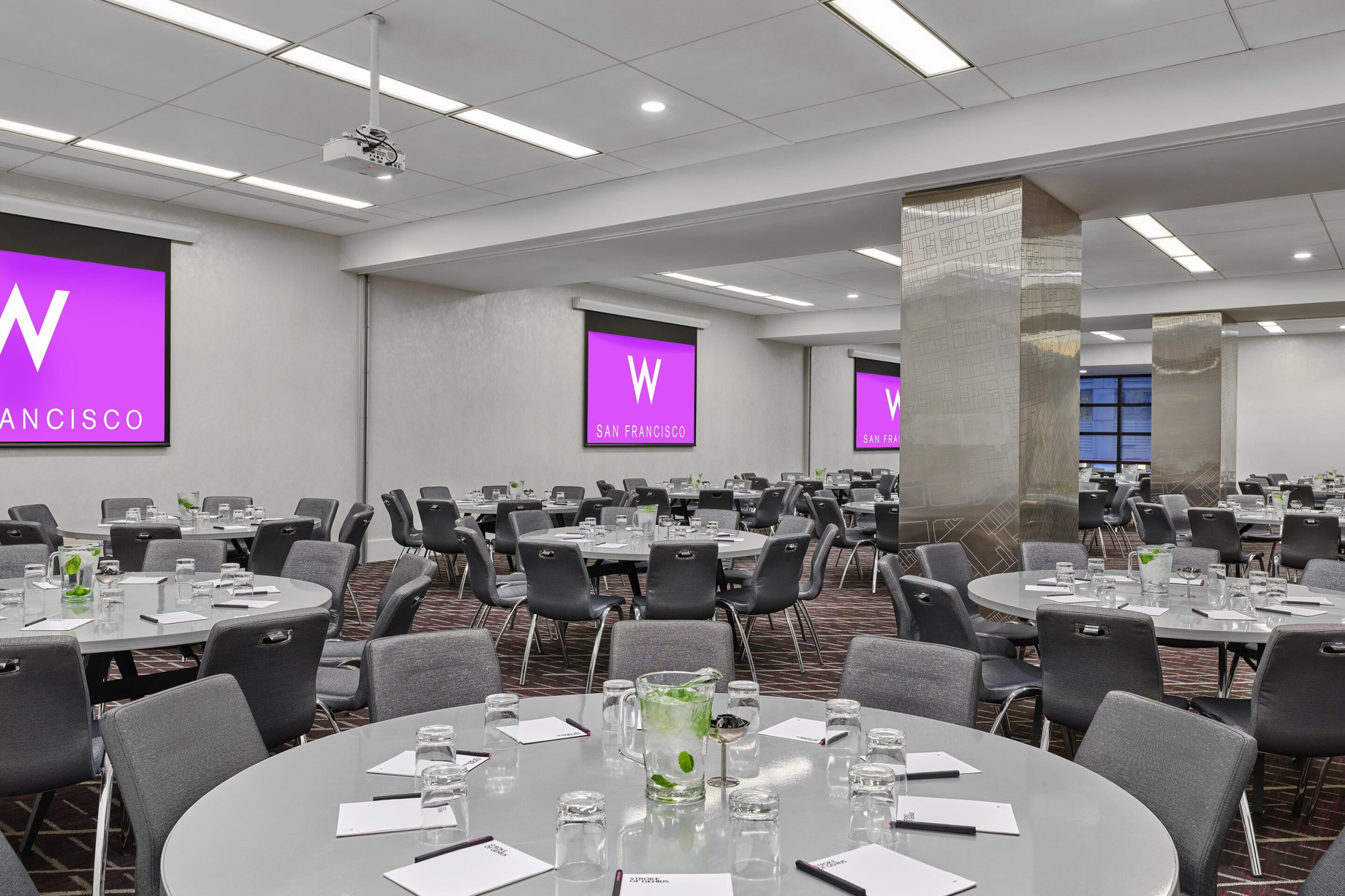 W San Francisco Hotel - San Francisco, CA, USA - Workrooms Combined