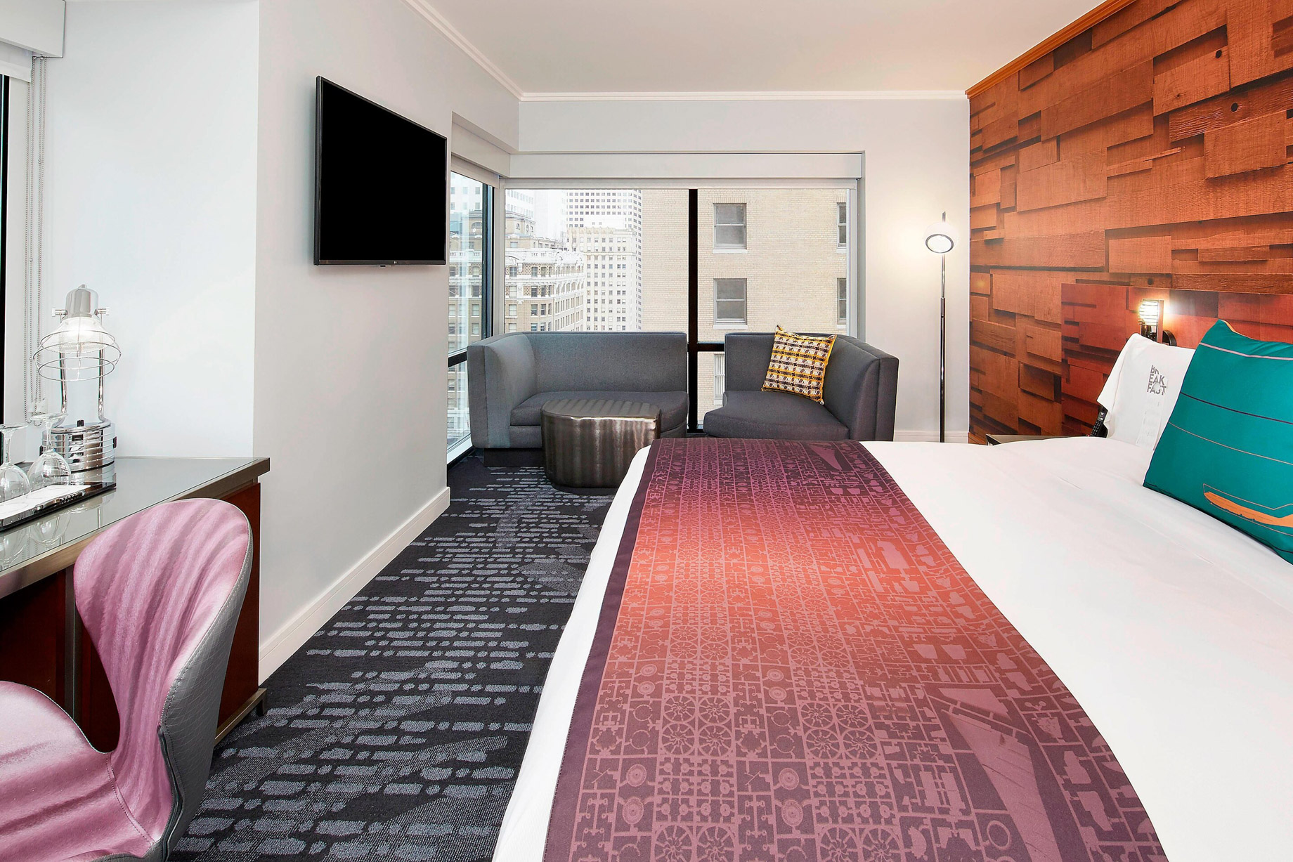 W Seattle Hotel – Seattle, WA, USA – Studio Suite Bed