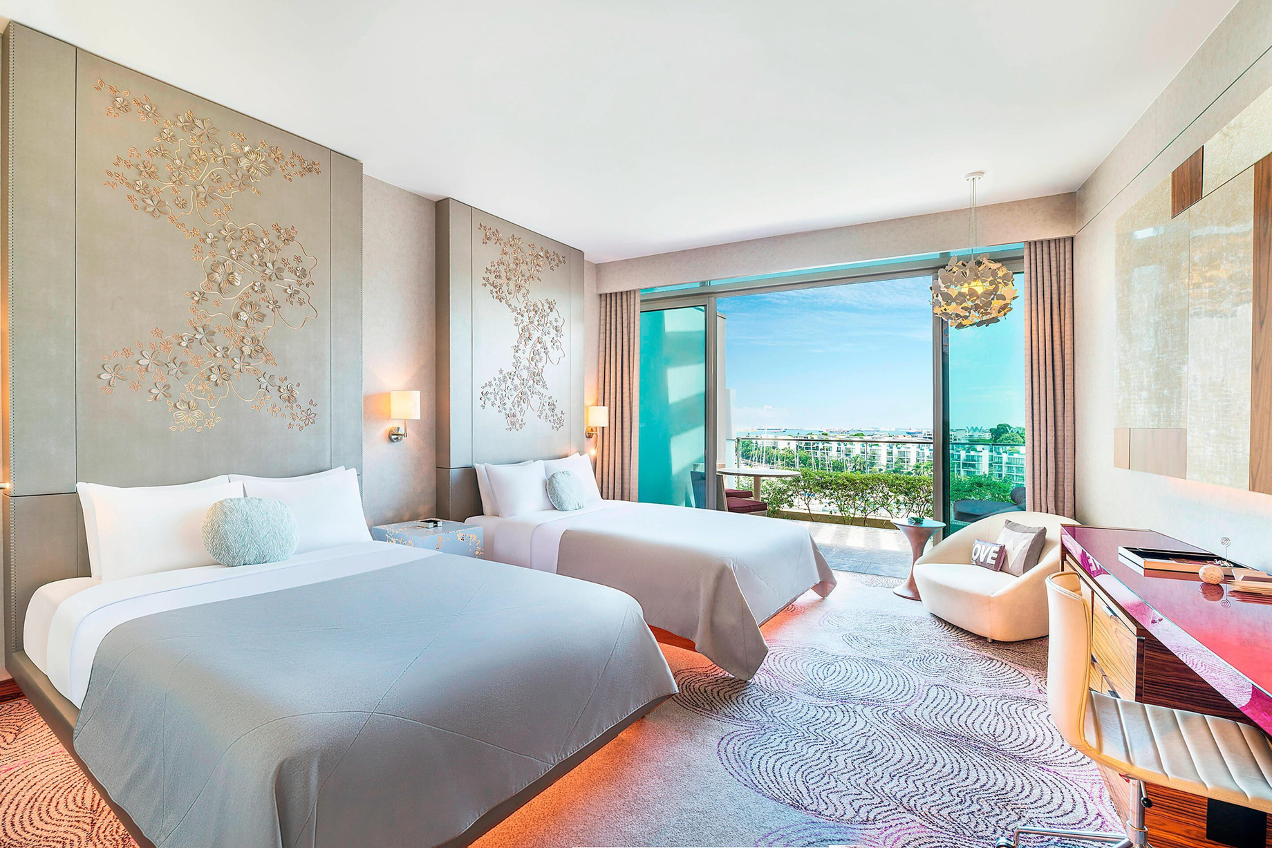 W Singapore Sentosa Cove Hotel – Singapore – Spectacular Twin Guest Room