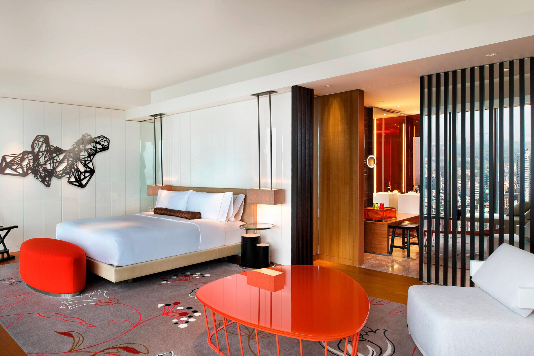 W Taipei Hotel - Taipei, Taiwan - Cool Corner Guest Bedroom