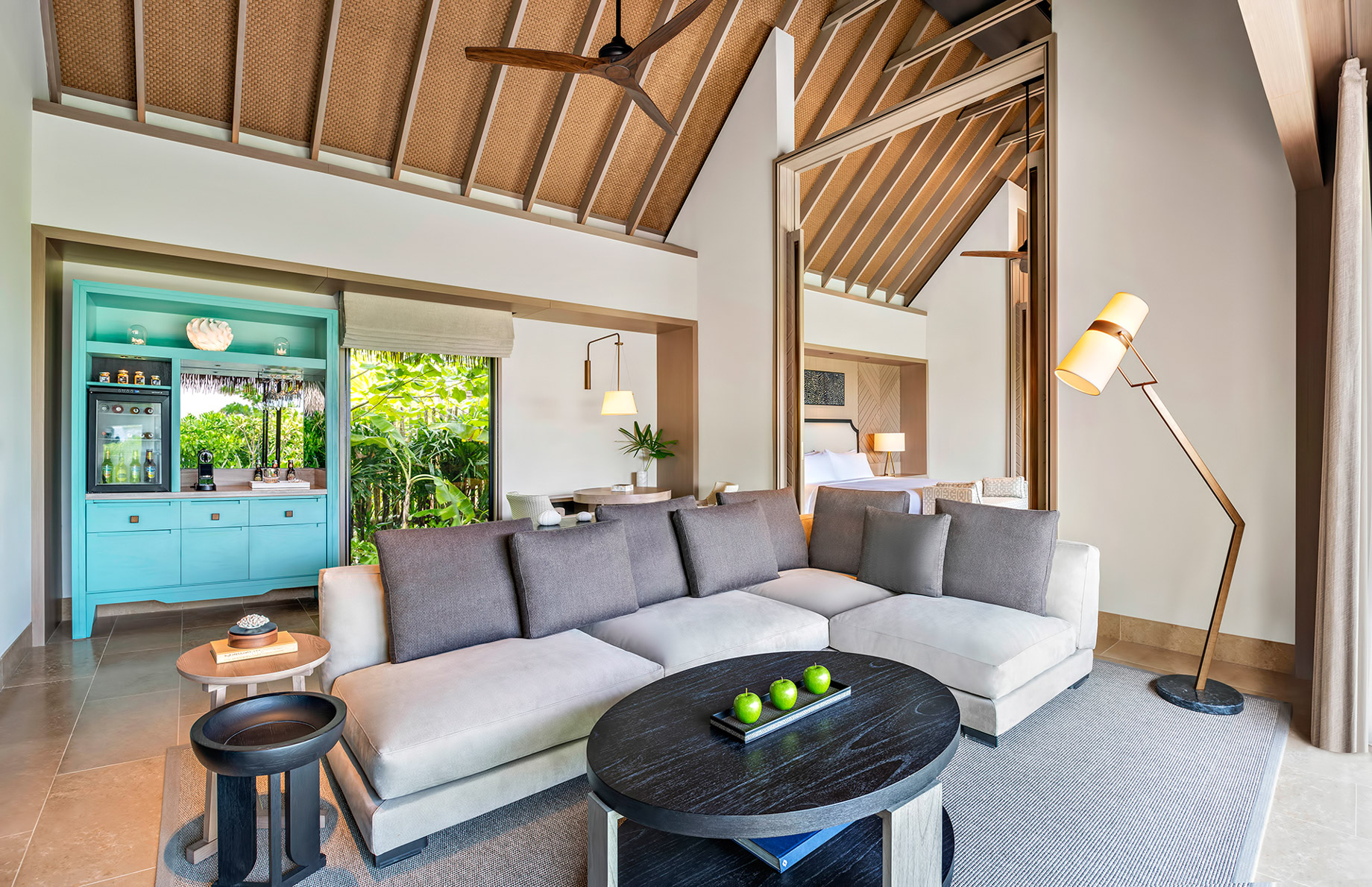 Waldorf Astoria Maldives Ithaafushi Resort – Ithaafushi Island, Maldives – Grand Beach Villa with Pool Living Room