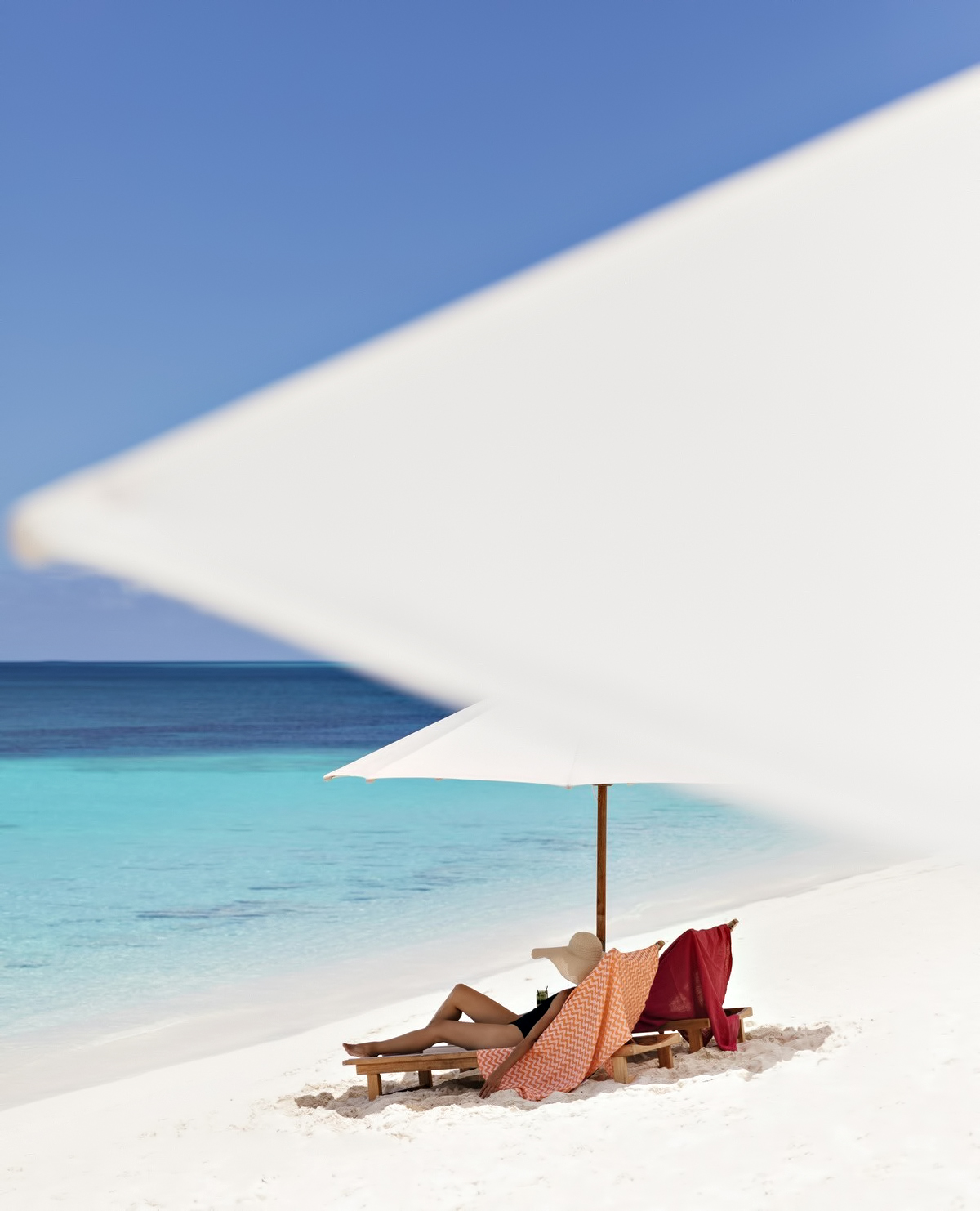 Amanyara Resort – Providenciales, Turks and Caicos Islands – White Sand Beach Chairs