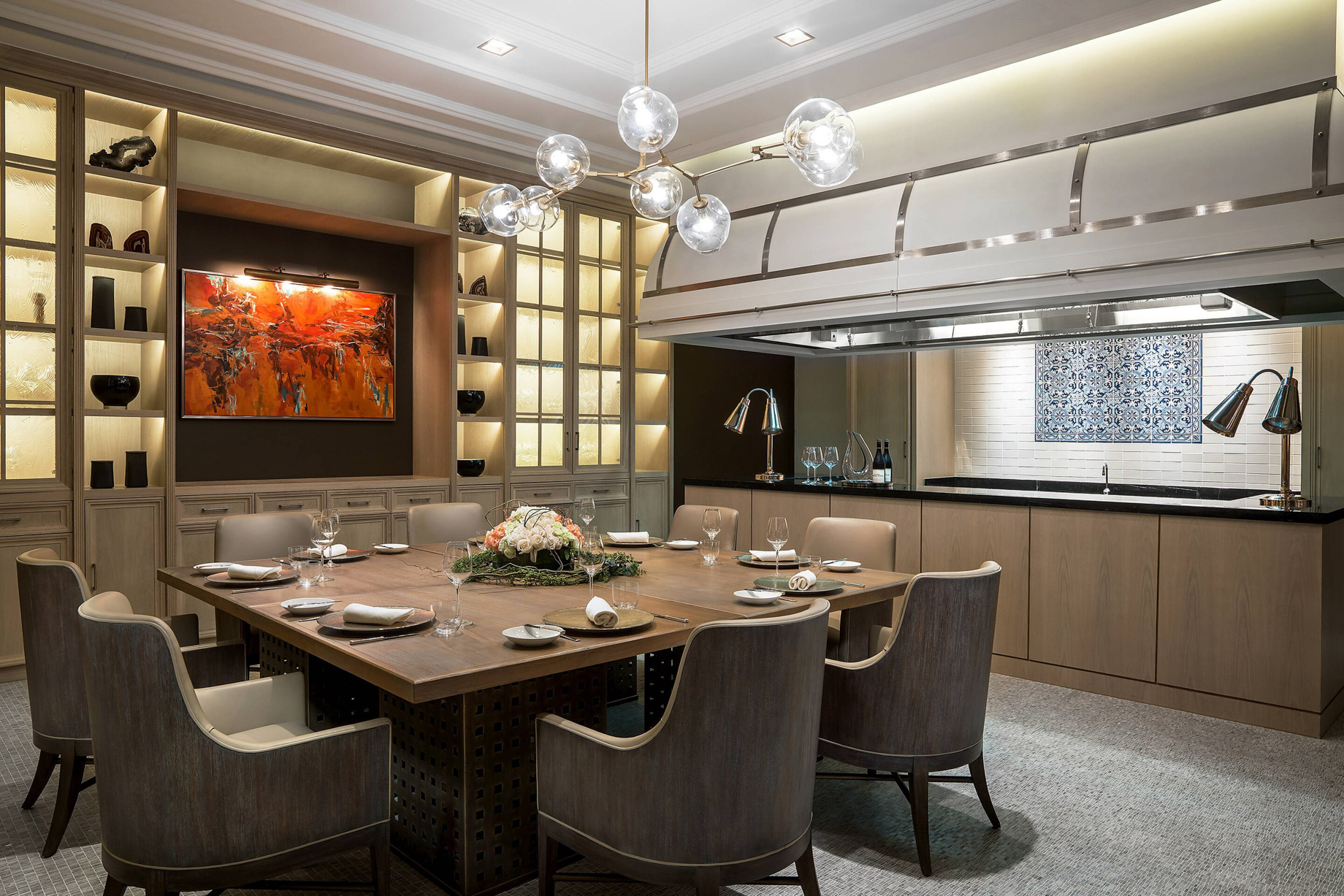 The St. Regis Macao Hotel – Cotai, Macau SAR, China – The Penthouse Kitchen at The Manor