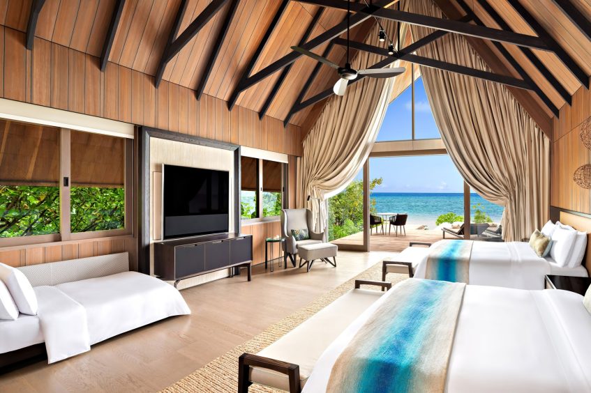 The St. Regis Maldives Vommuli Resort - Dhaalu Atoll, Maldives - Queen Two Bedroom Beach Suite