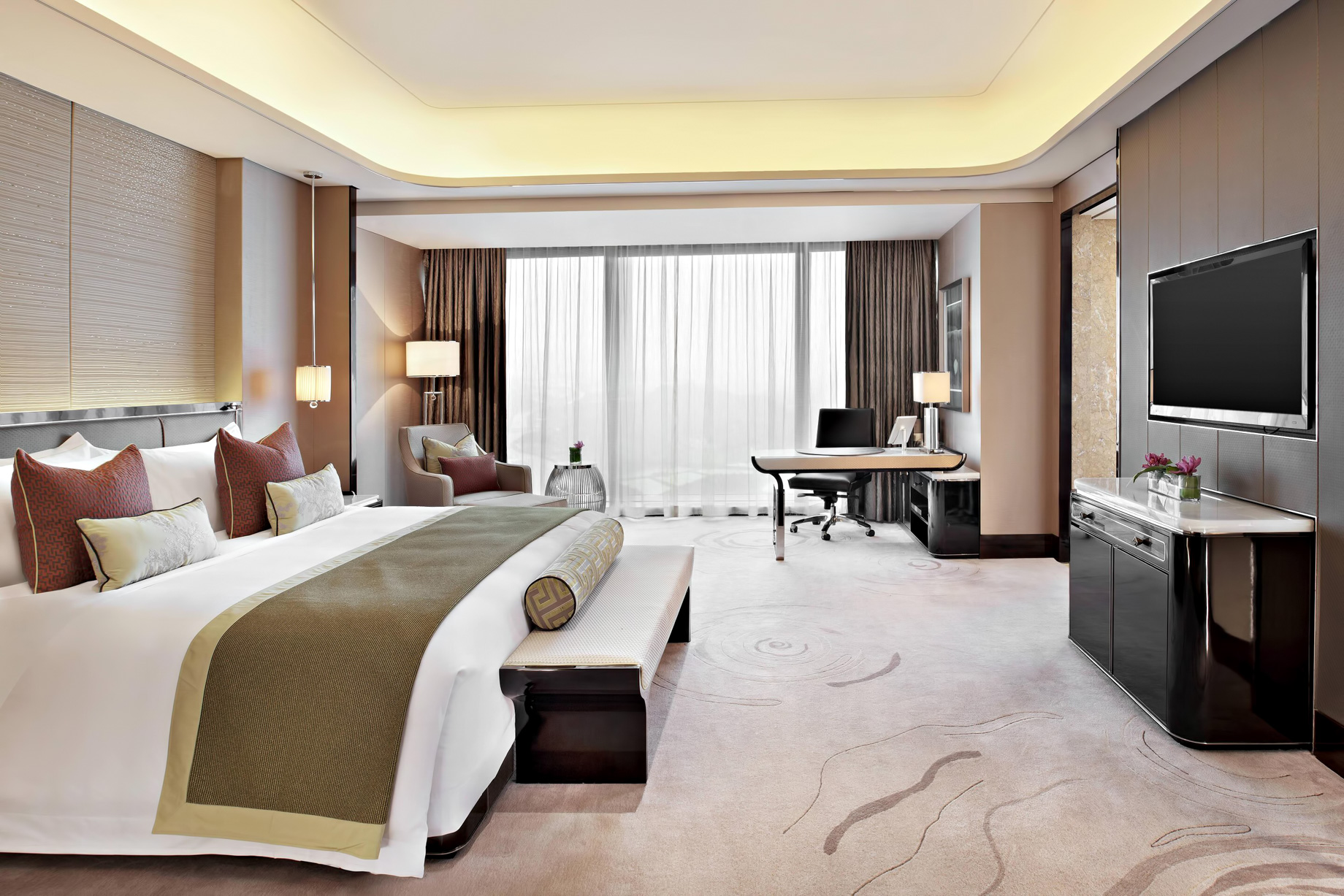 The St. Regis Shenzhen Hotel – Shenzhen, China – Fortune Guest Room Scenic View