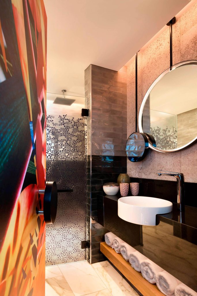 W Brisbane Hotel - Brisbane, Australia - AWAY Spa Treatment Room Bathroom