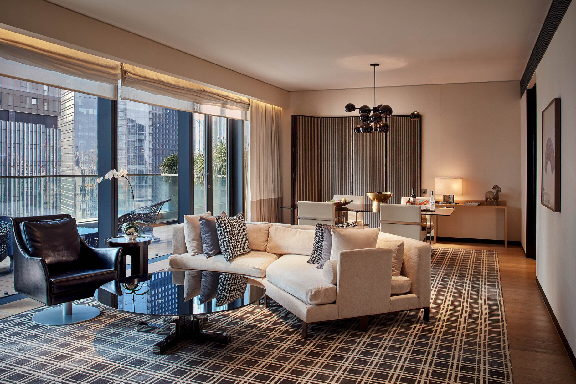 W Guangzhou Hotel - Tianhe District, Guangzhou, China - WOW Suite Living Room