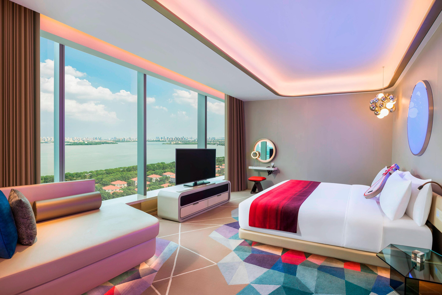 W Suzhou Hotel – Suzhou, China – Mega Guest Room