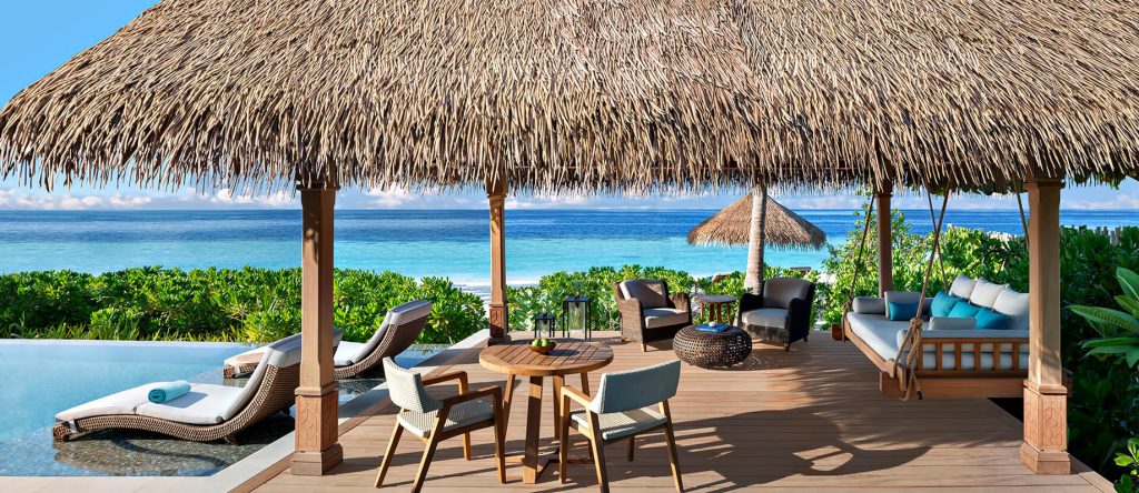 Waldorf Astoria Maldives Ithaafushi Resort - Ithaafushi Island, Maldives - Grand Beach Villa Pool Deck