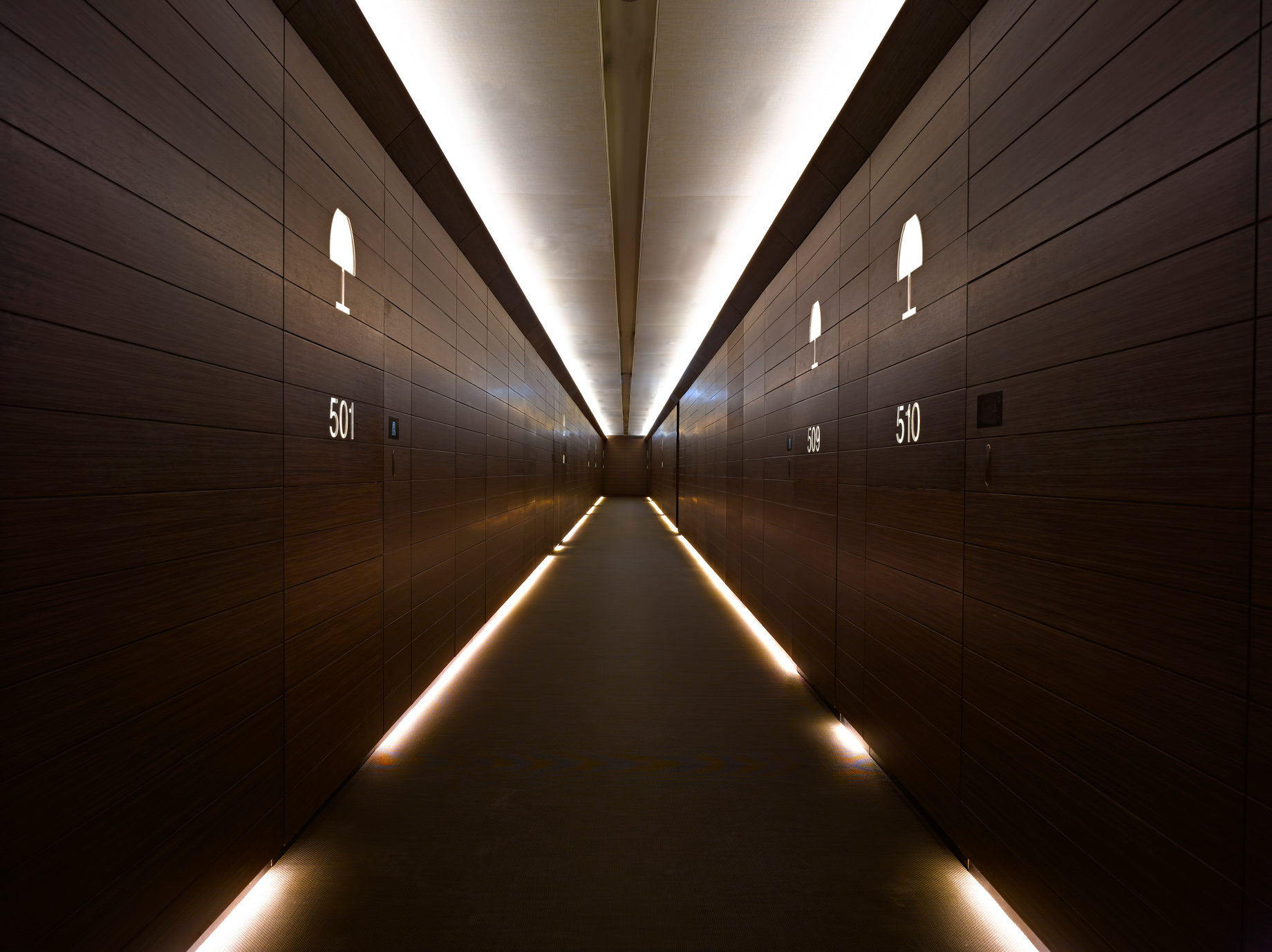 Armani Hotel Dubai - Burj Khalifa, Dubai, UAE - Armani Hotel Interior Hallway