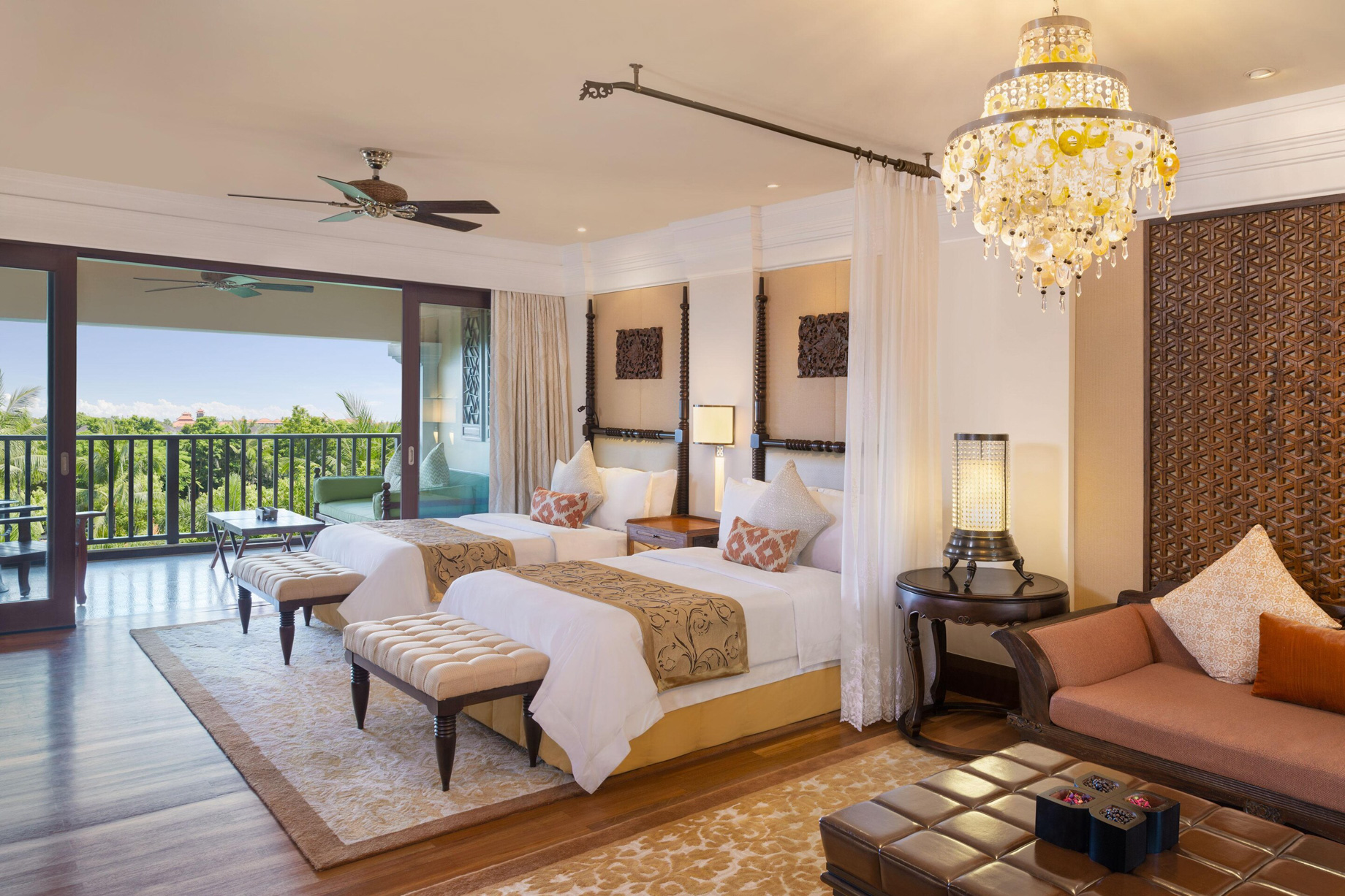 The St. Regis Bali Resort - Bali, Indonesia - St.Regis Garden View Suite Twin Bedroom