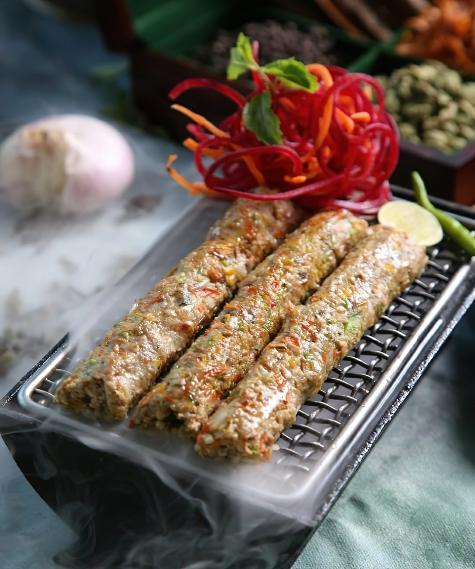 The St. Regis Mumbai Hotel – Mumbai, India – Murg Seekh Gilafi Kebab