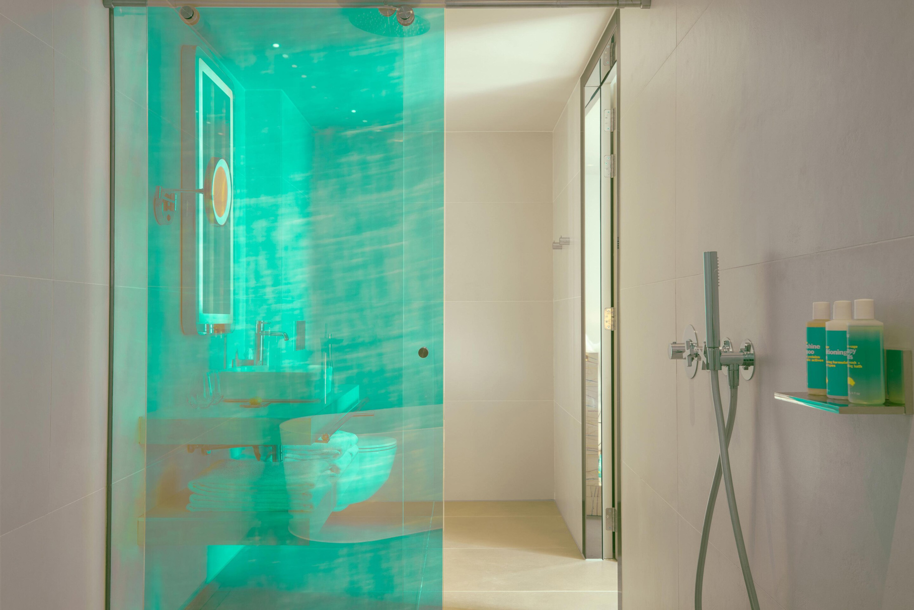 W Ibiza Hotel – Santa Eulalia del Rio, Spain – WOW Suite Bathroom