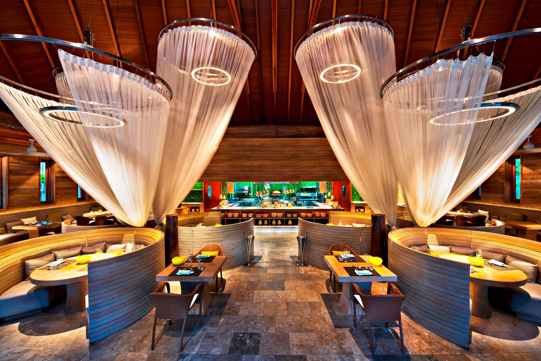 048 – W Maldives Resort – Fesdu Island, Maldives – Private Island Kitchen Interior