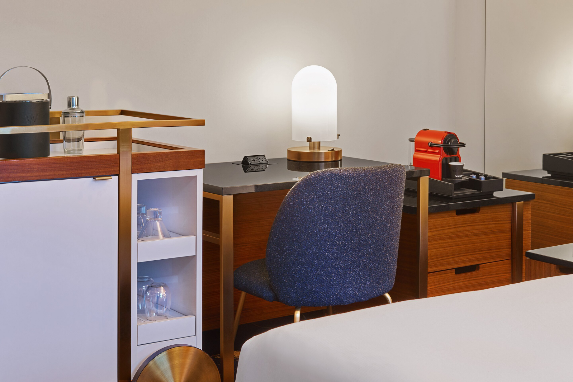 W Minneapolis The Foshay Hotel - Minneapolis, MN, USA - Guest Room Desk Detail