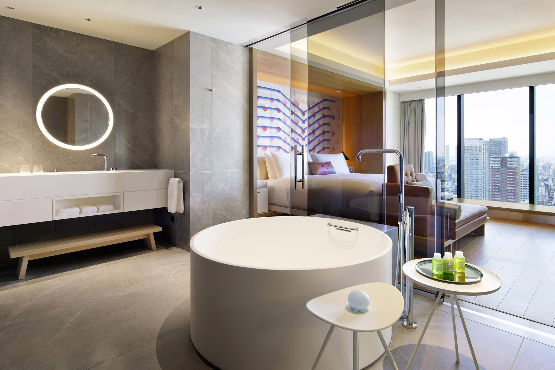 W Osaka Hotel – Osaka, Japan – WOW Suite Bathroom