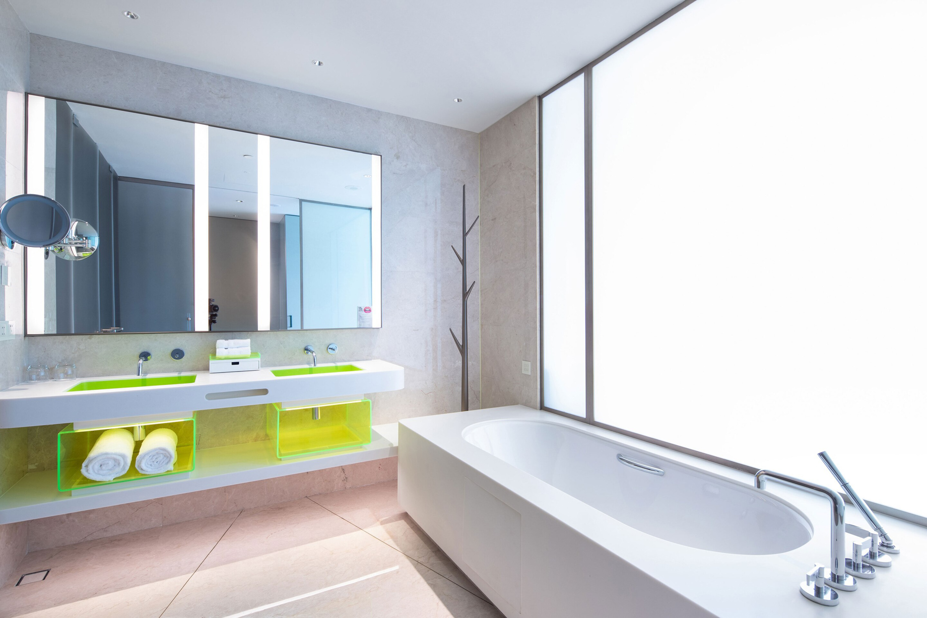 W Suzhou Hotel – Suzhou, China – Sensational King Bathroom