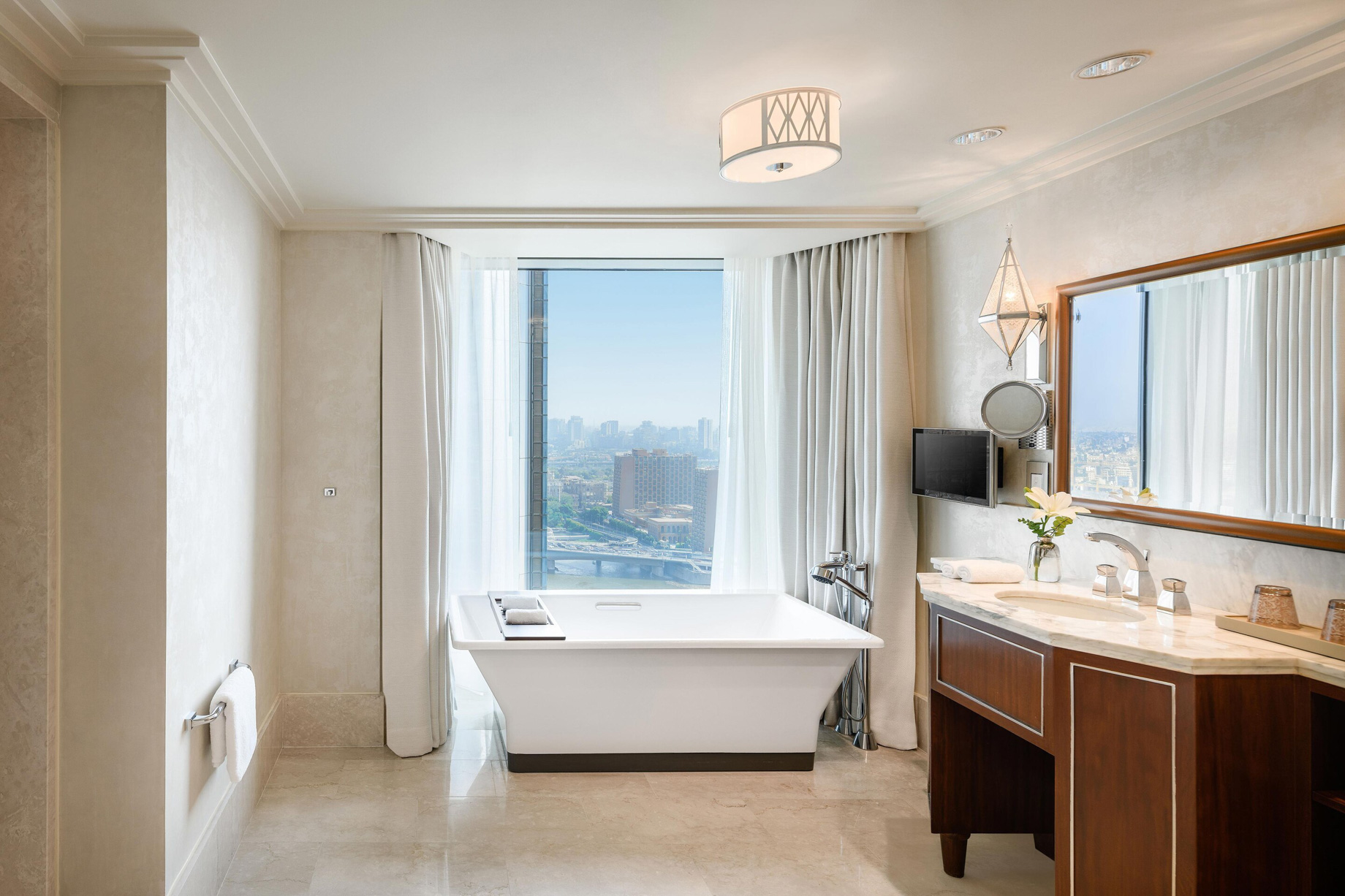 The St. Regis Cairo Hotel – Cairo, Egypt – Accessible Bathroom