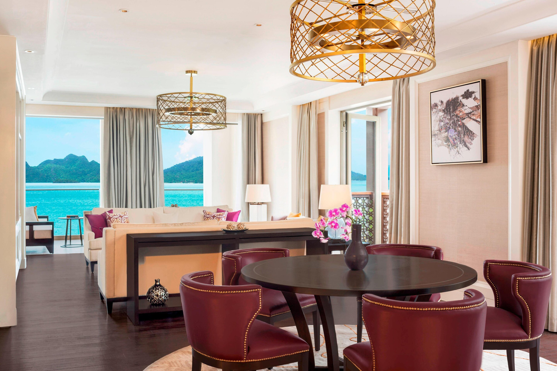 The St. Regis Langkawi Resort – Langkawi, Malaysia – Panoramic Suite Living Room