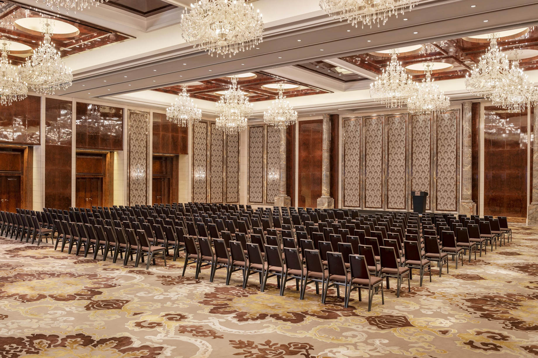 The St. Regis Zhuhai Hotel – Zhuhai, Guangdong, China – Astor Ballroom Theater Set Up