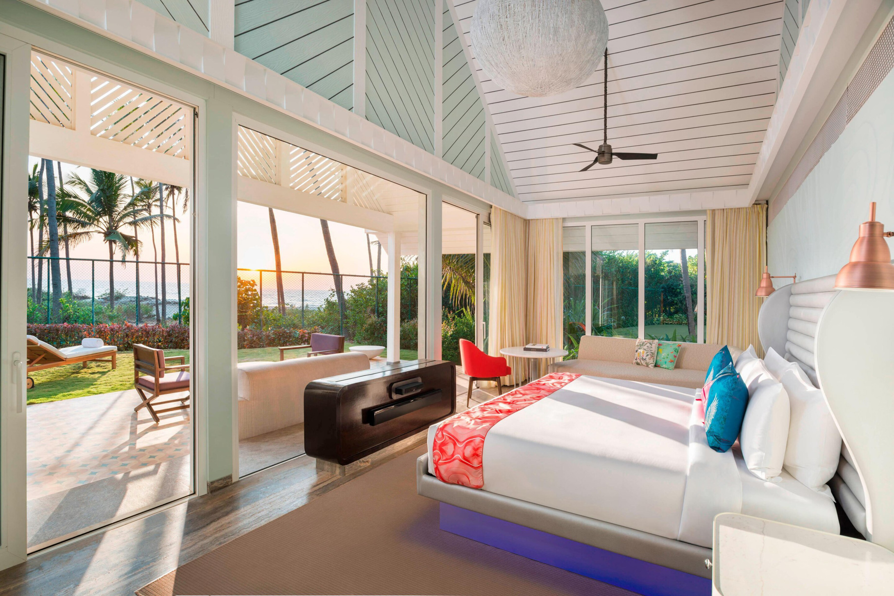 W Goa Vagator Beach Resort – Goa, India – WOW Two Bedroom Villa Bedroom