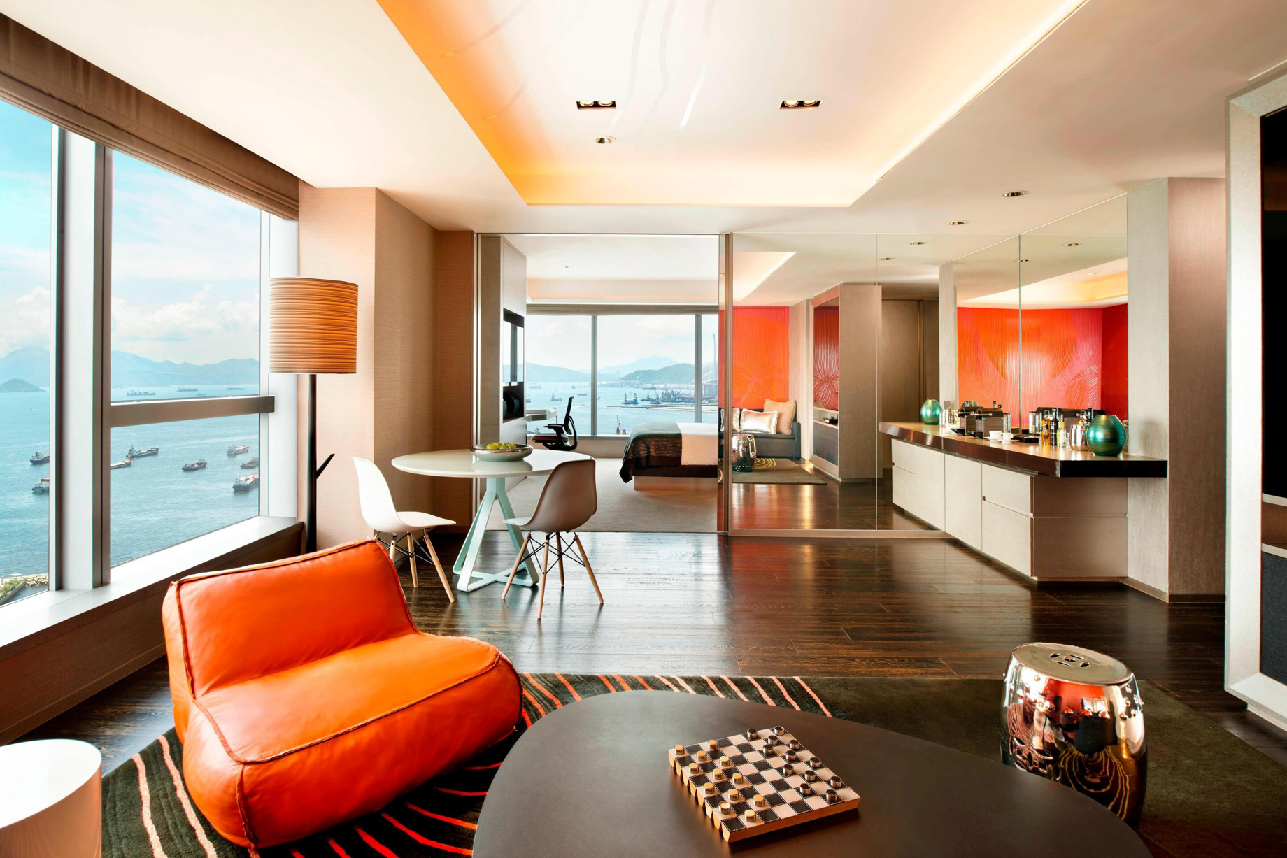 W Hong Kong Hotel - Hong Kong - Marvelous Suite King Oceanfront Corner Room