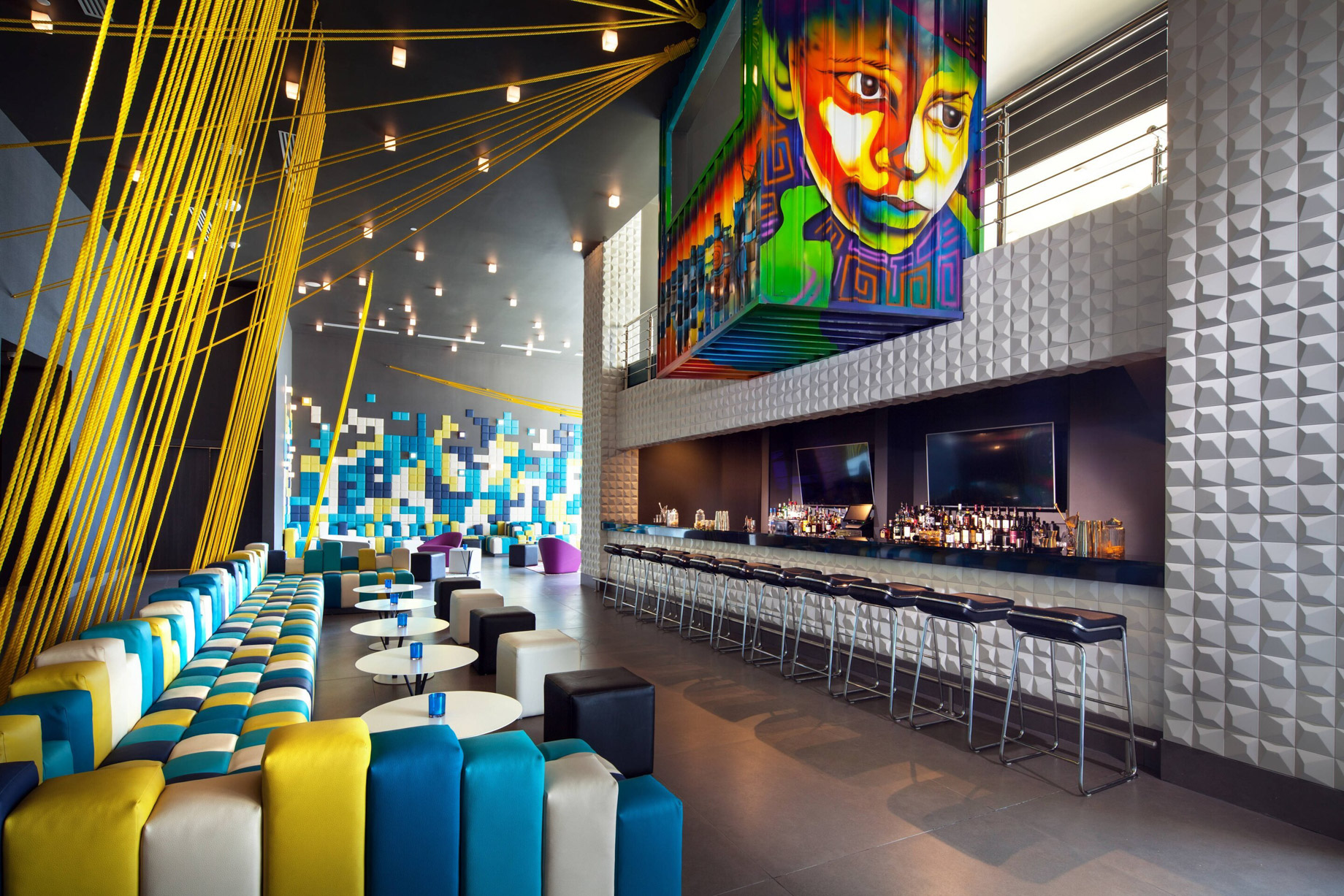 W Panama Hotel - Panama City, Panama - Living Room