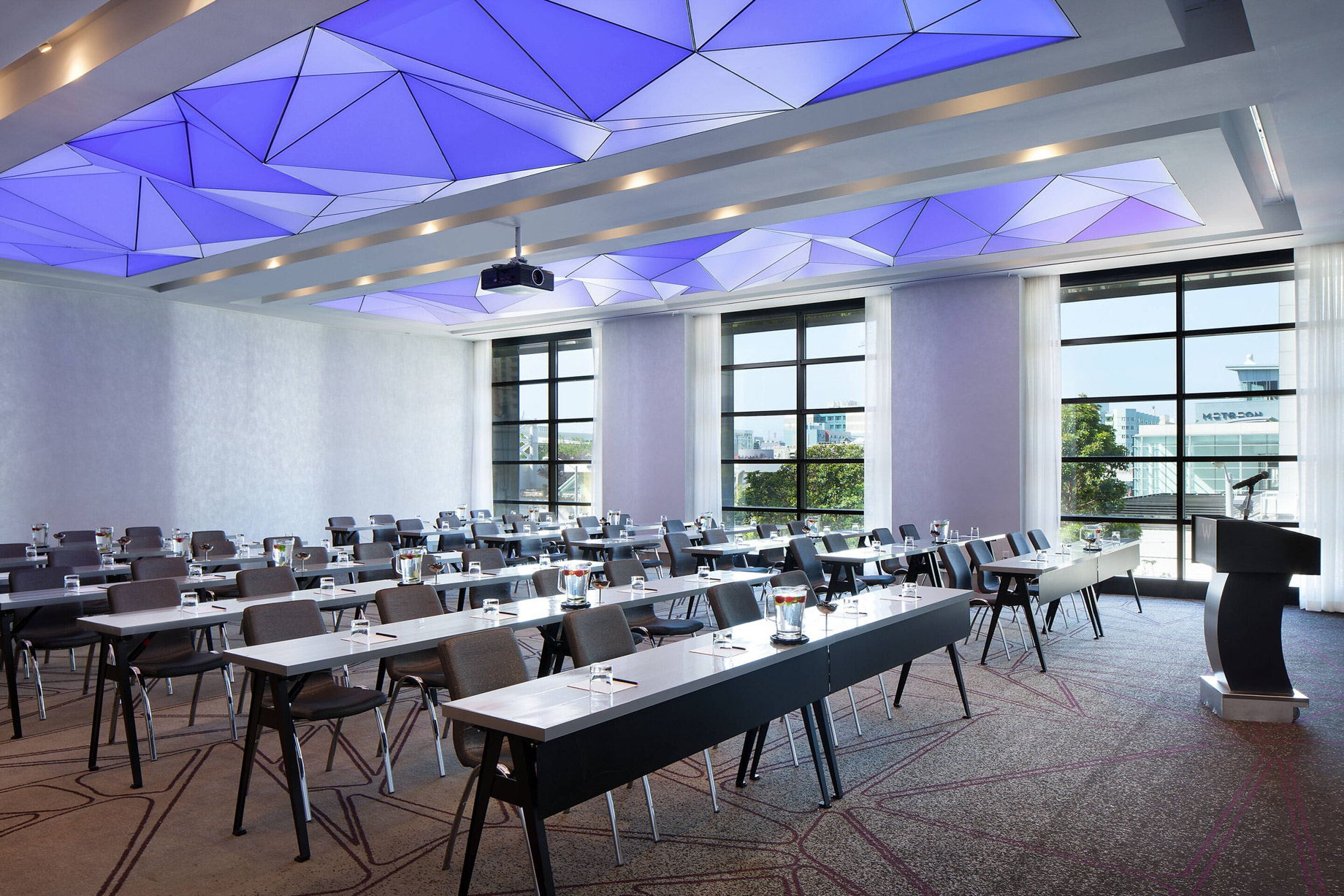 W San Francisco Hotel – San Francisco, CA, USA – Great Room Classroom Setup