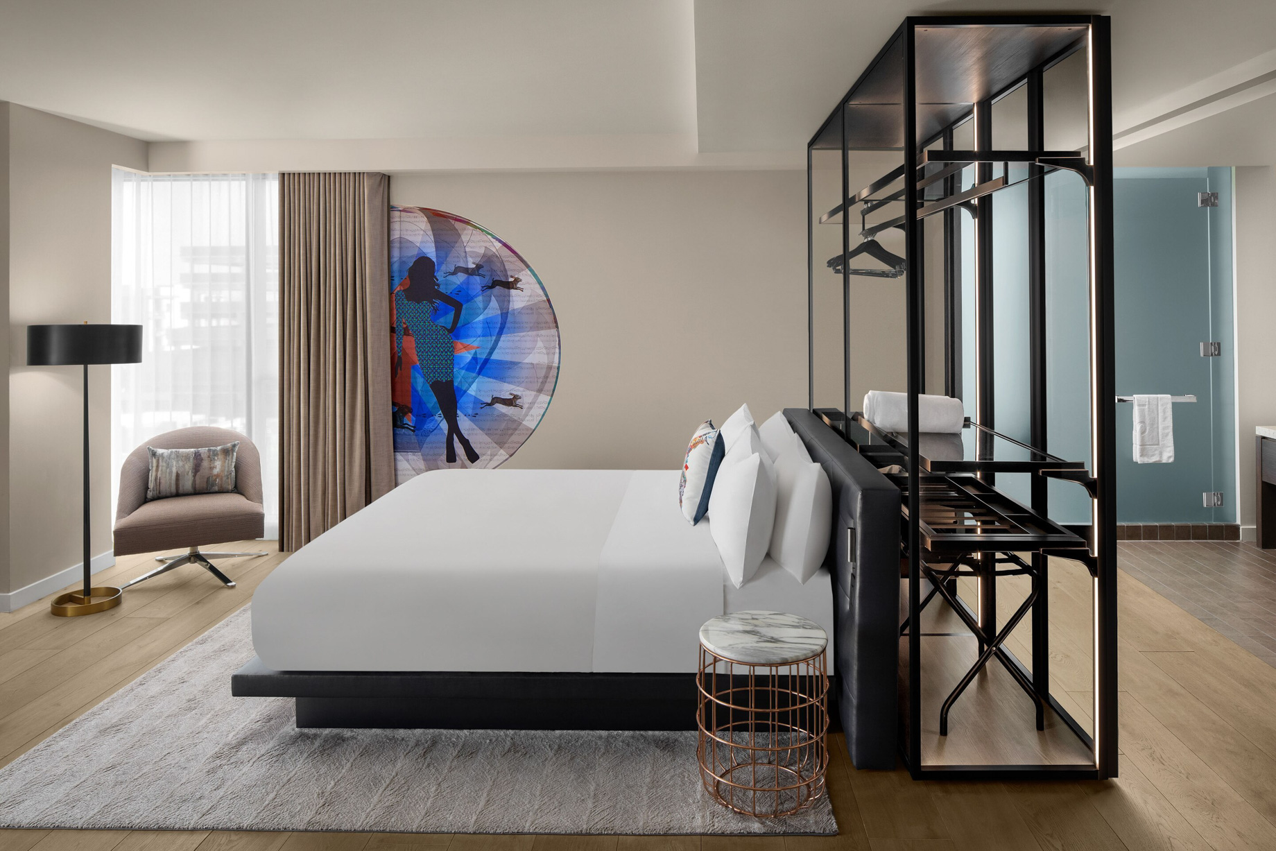 W Scottsdale Hotel – Scottsdale, AZ, USA – Studio Suite Bed