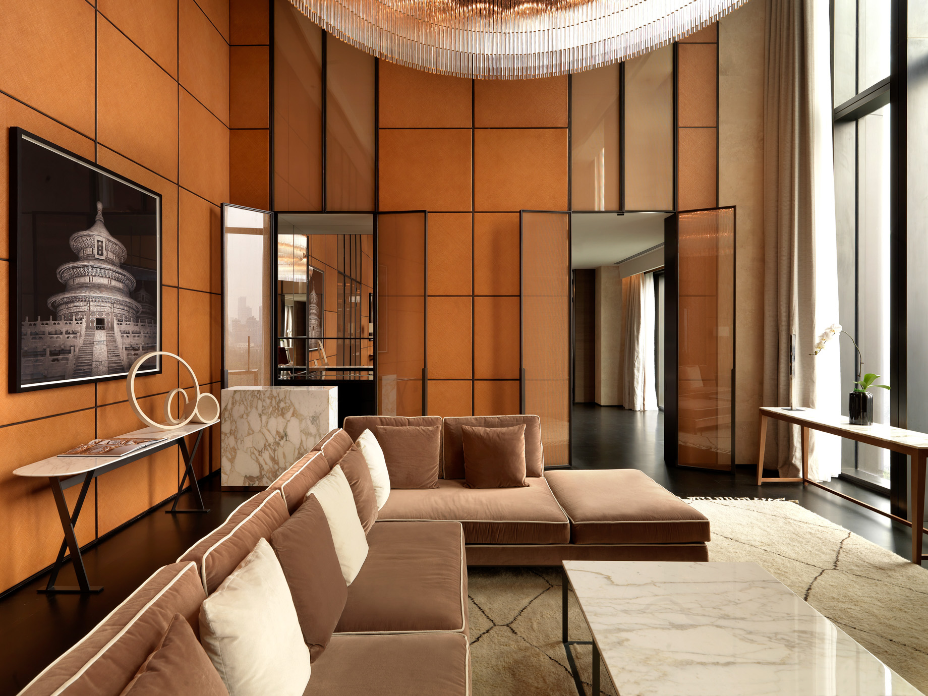 Bvlgari Hotel Beijing – Beijing, China – Bulgari Suite Living Room
