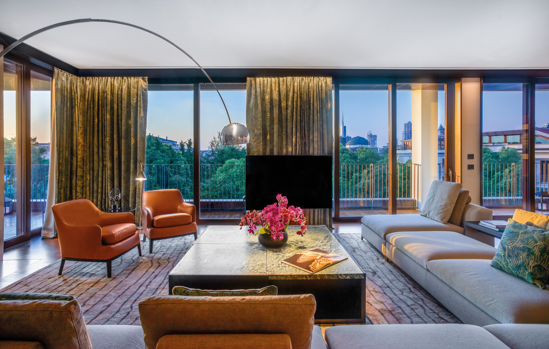 Bvlgari Hotel Milano – Milan, Italy – Bvlgari Suite Living Room