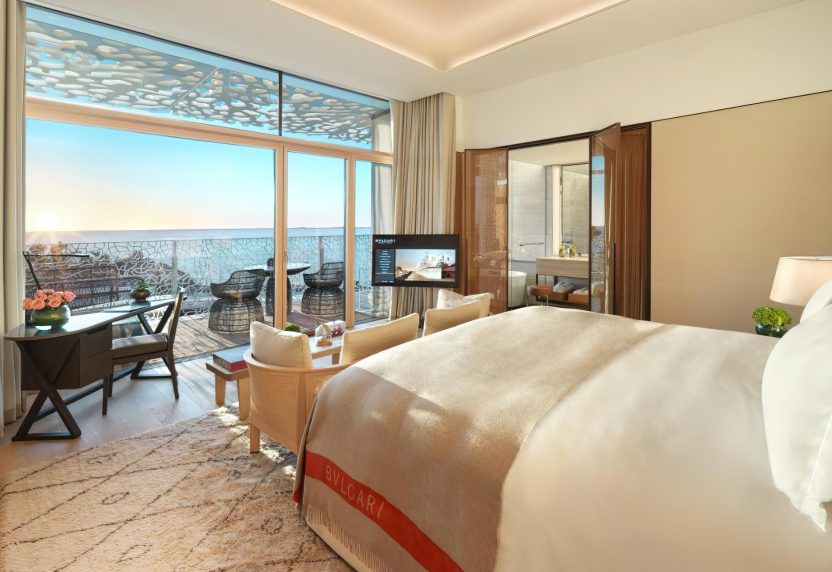 Bvlgari Resort Dubai - Jumeira Bay Island, Dubai, UAE - Guest Suite Bedroom