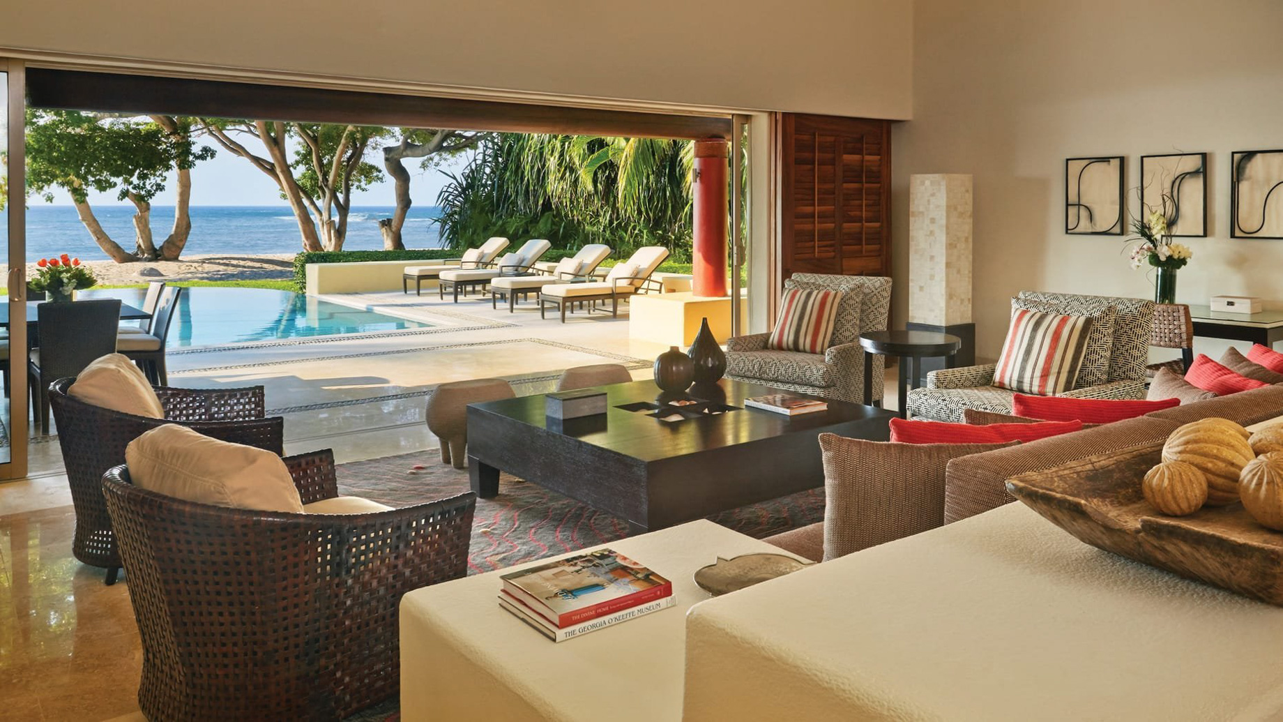 Four Seasons Resort Punta Mita – Nayarit, Mexico – Arena Beach House Living Room