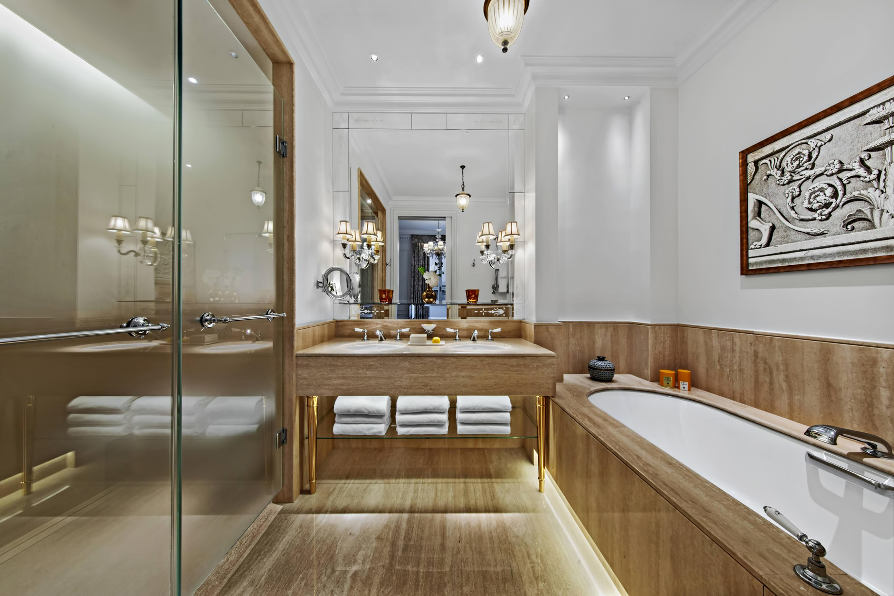 The St. Regis Rome Hotel - Rome, Italy - St. Regis Suite Bathroom