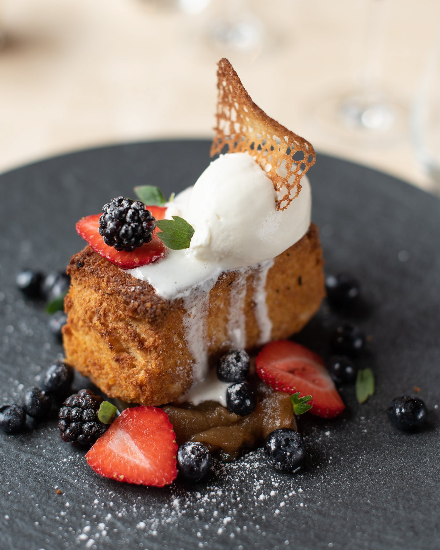 The St. Regis Washington D.C. Hotel – Washington, DC, USA – Crisp French Toast with Apple Cinnamon