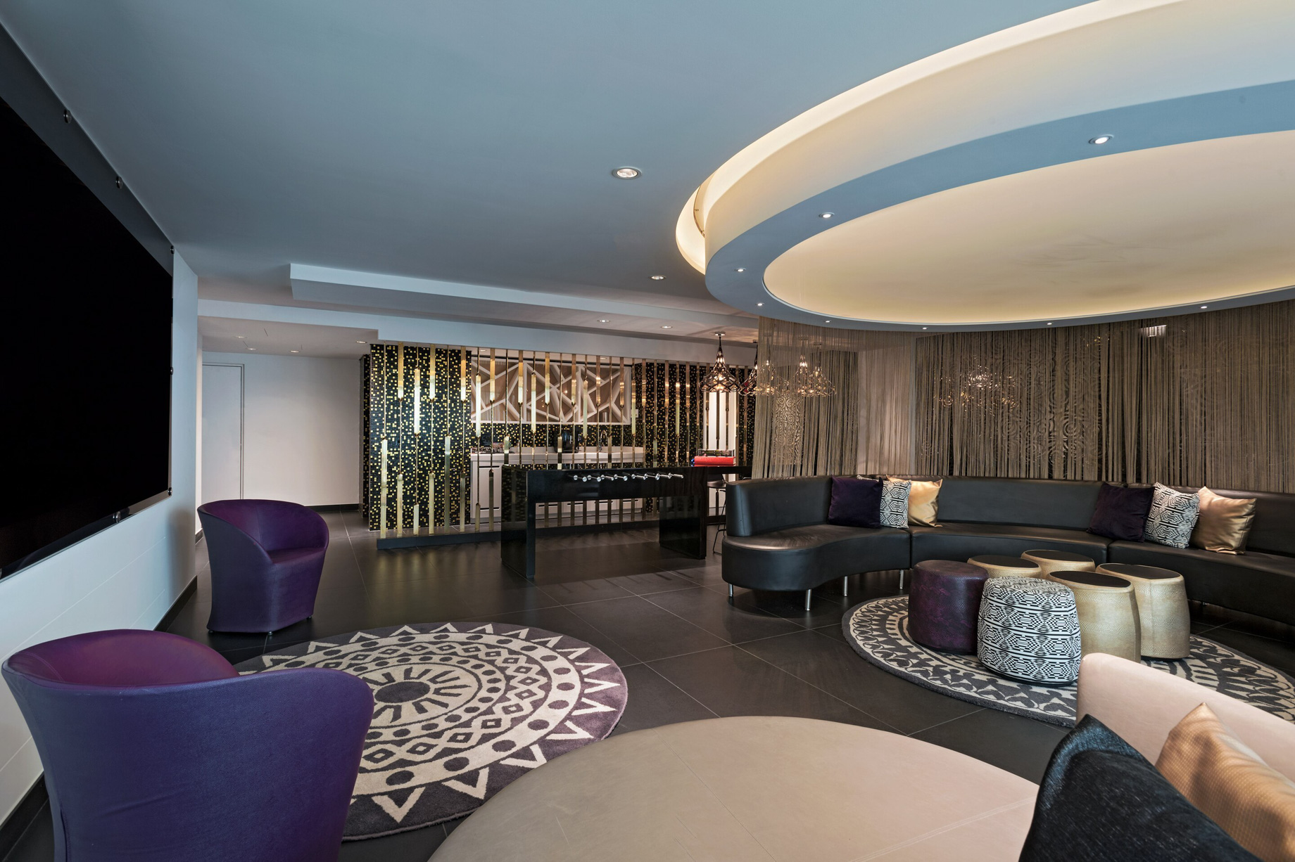 W Bogota Hotel - Bogota, Colombia - E Wow Suite Living Room