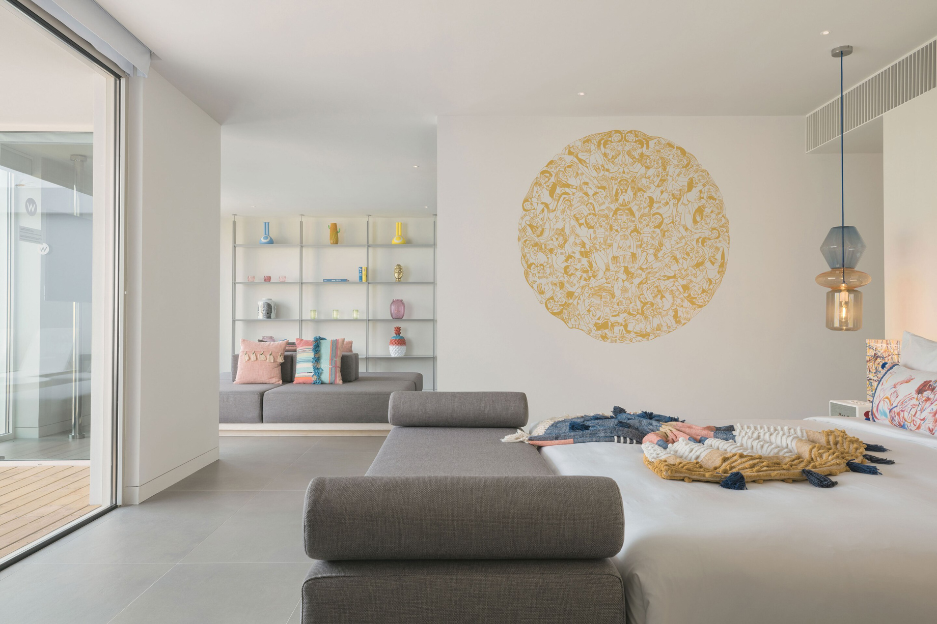 W Ibiza Hotel - Santa Eulalia del Rio, Spain - WOW Suite Decor