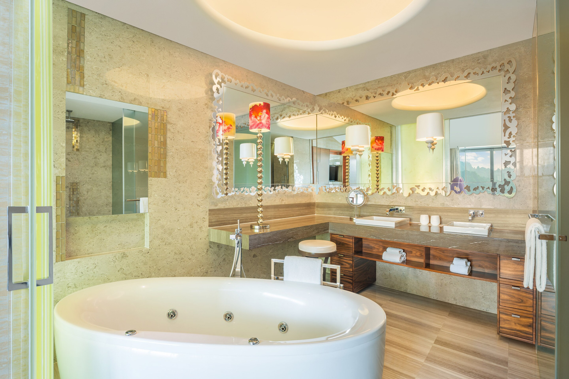 W Singapore Sentosa Cove Hotel – Singapore – WOW Suite Bathroom