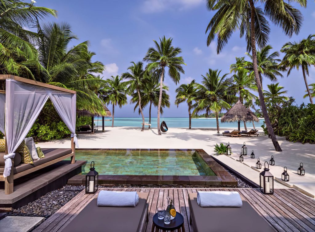 One&Only Reethi Rah Resort - North Male Atoll, Maldives - Grand Beach Villa Pool Ocean View