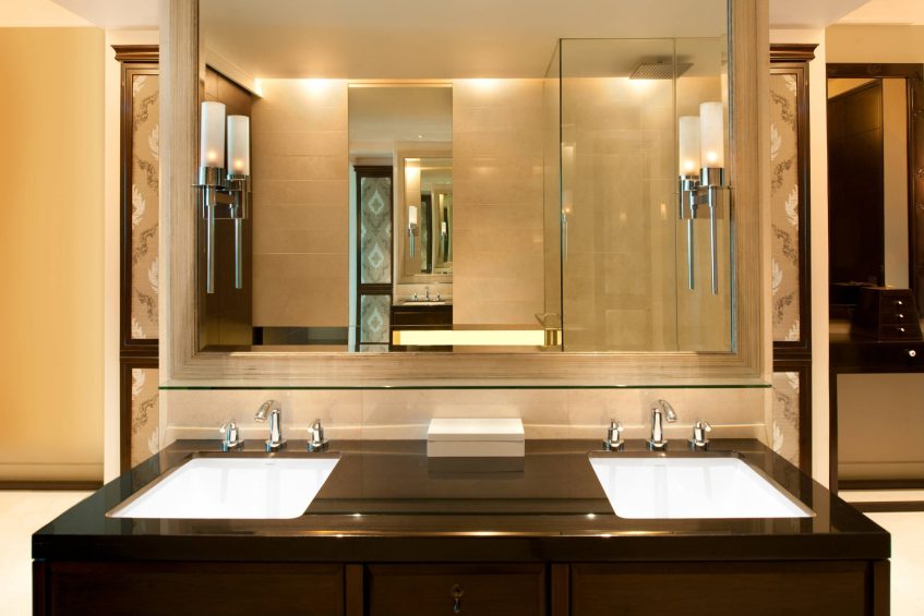The St. Regis Bangkok Hotel - Bangkok, Thailand - Guest Bathroom Vanity