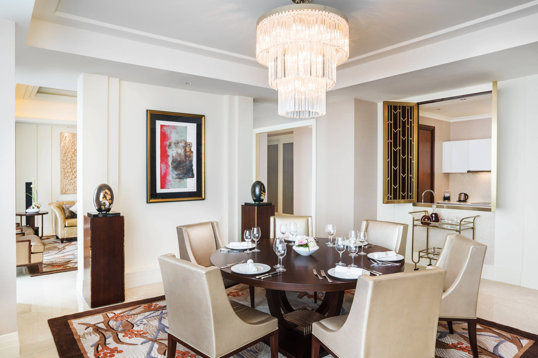 The St. Regis Chengdu Hotel – Chengdu, Sichuan, China – Empire Suite Dining Area