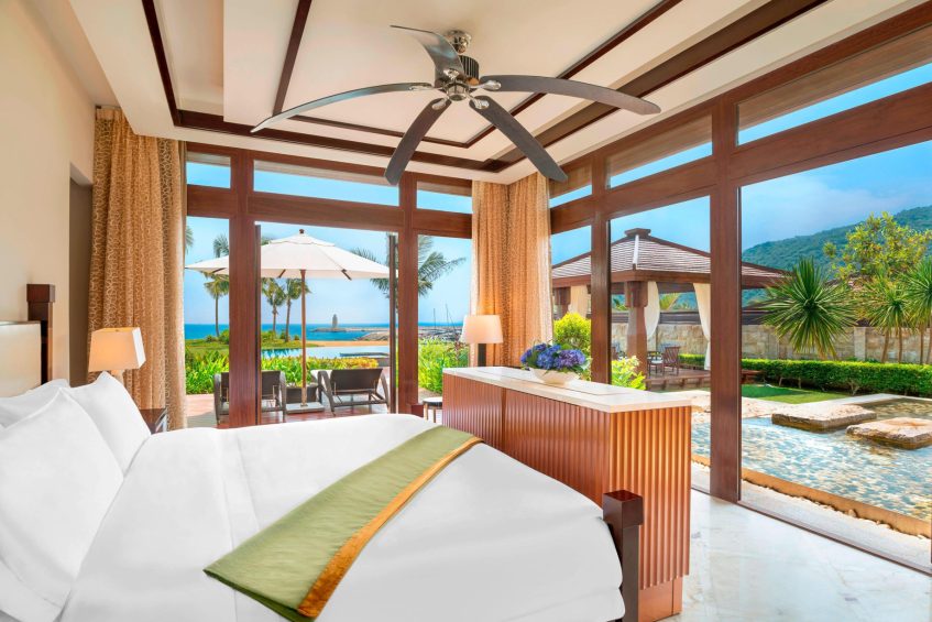The St. Regis Sanya Yalong Bay Resort - Hainan, China - Royal Seaside Two Bedroom Villa King Bedroom